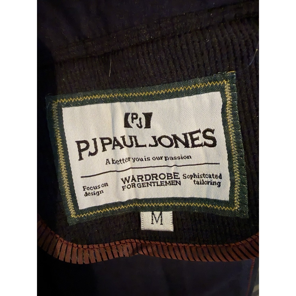 PJ Paul Jones Men's Corduroy Slim Fit Stylish Sports Coat Medium - Picture 5 of 5